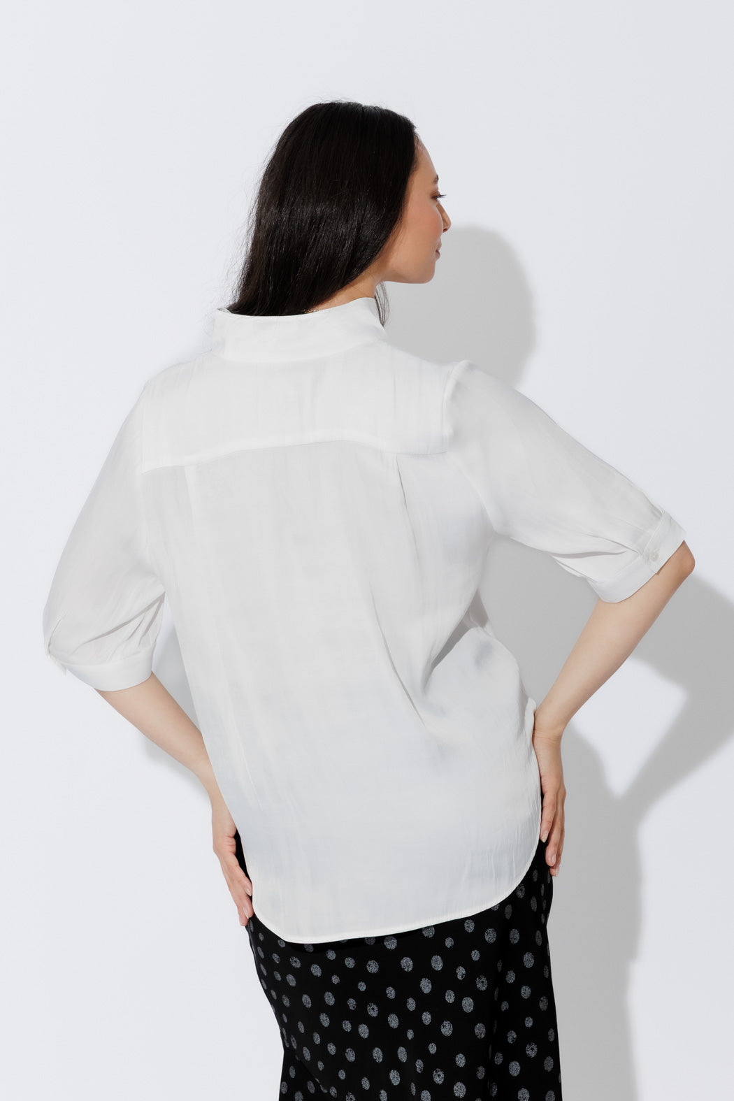 White Milan Blogger Shirt