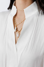 White Milan Blogger Shirt