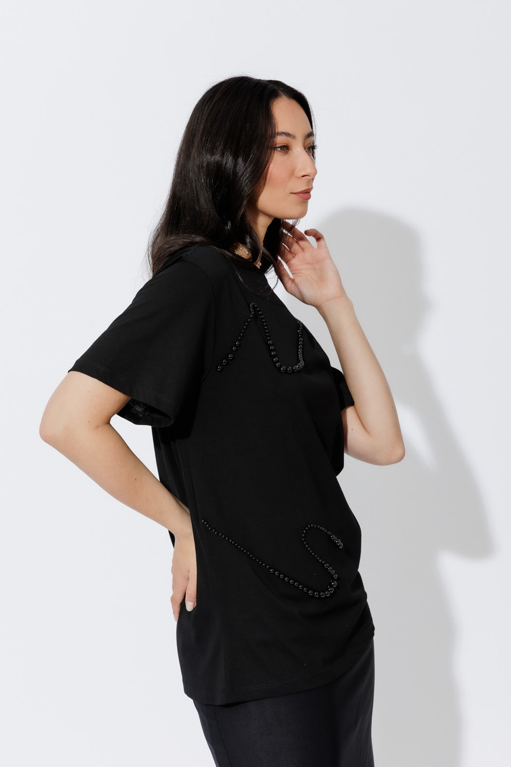 Black Pearl Oversized T-Shirt