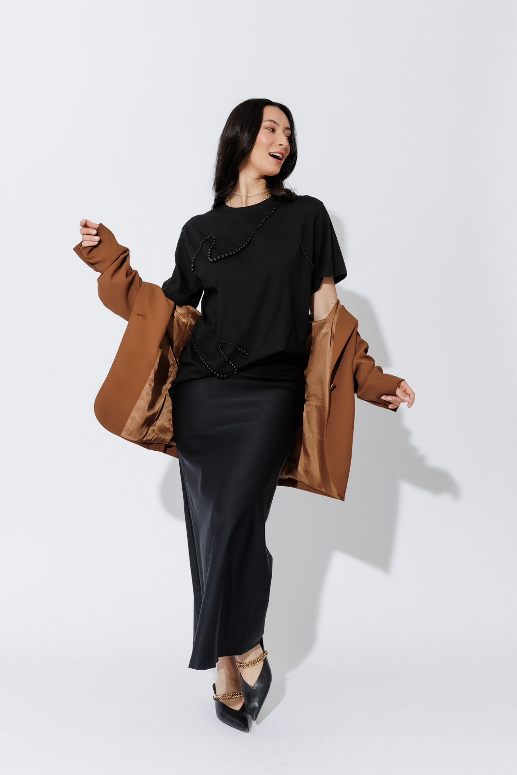 Black Pearl Oversized T-Shirt