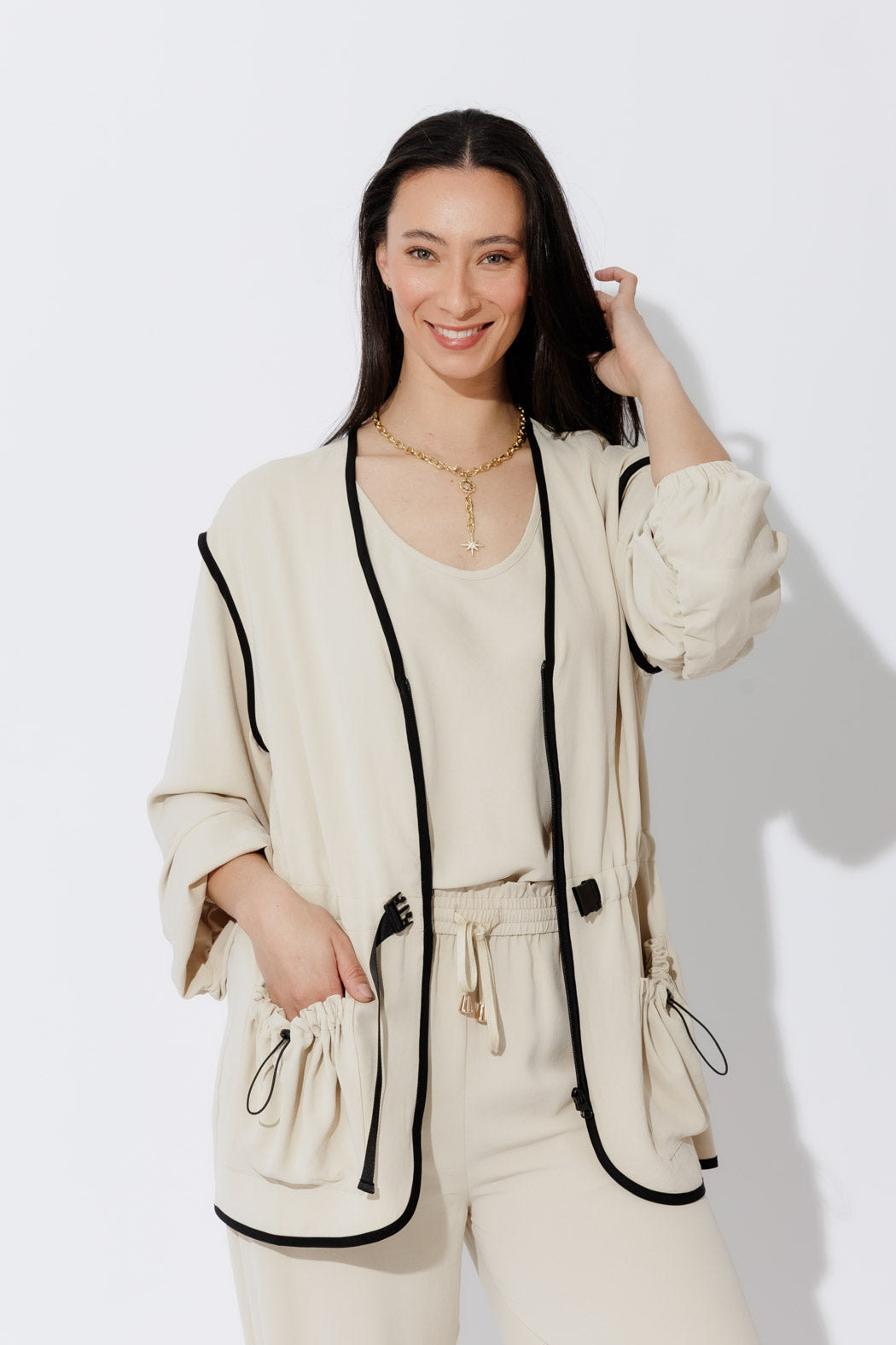 Milk Track Jacket
