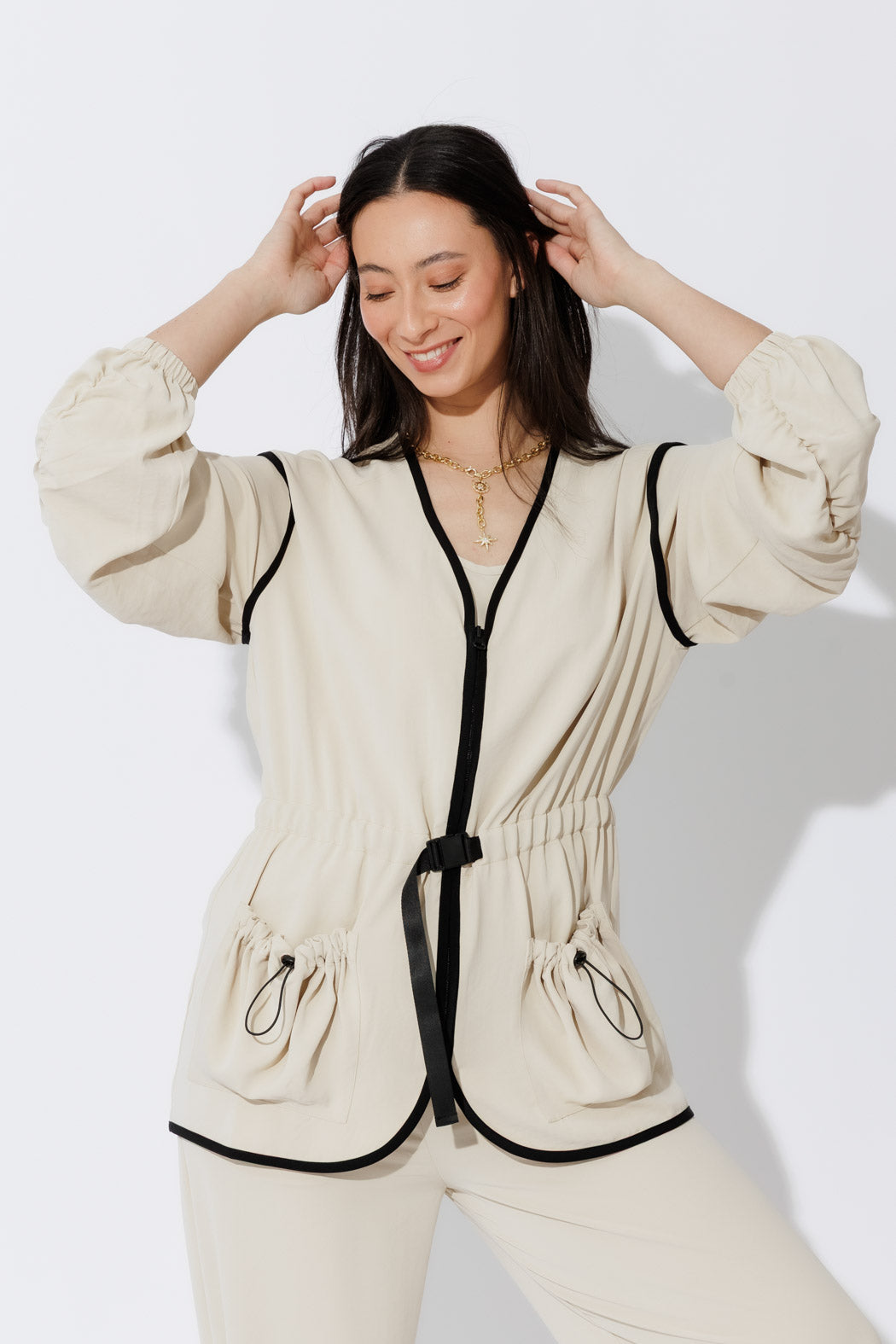 Milk Track Jacket