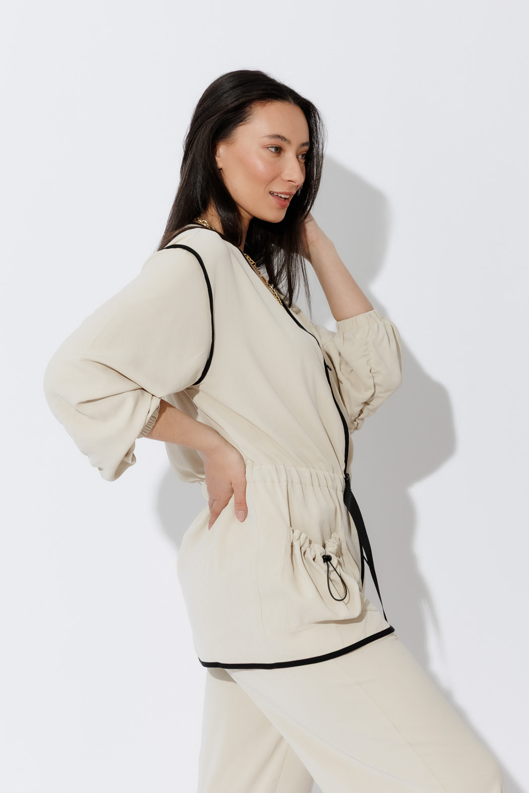 Milk Track Jacket