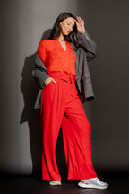 Red Cargo Blogger Shirt