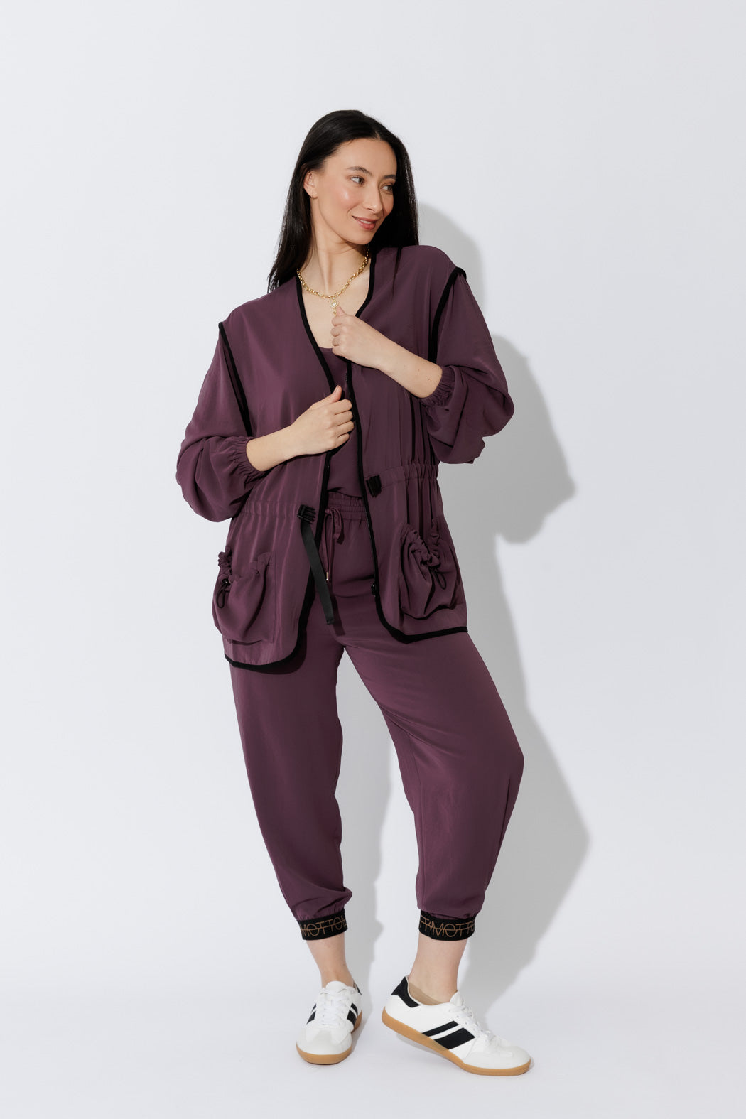 Plum Logo Jogger Pant