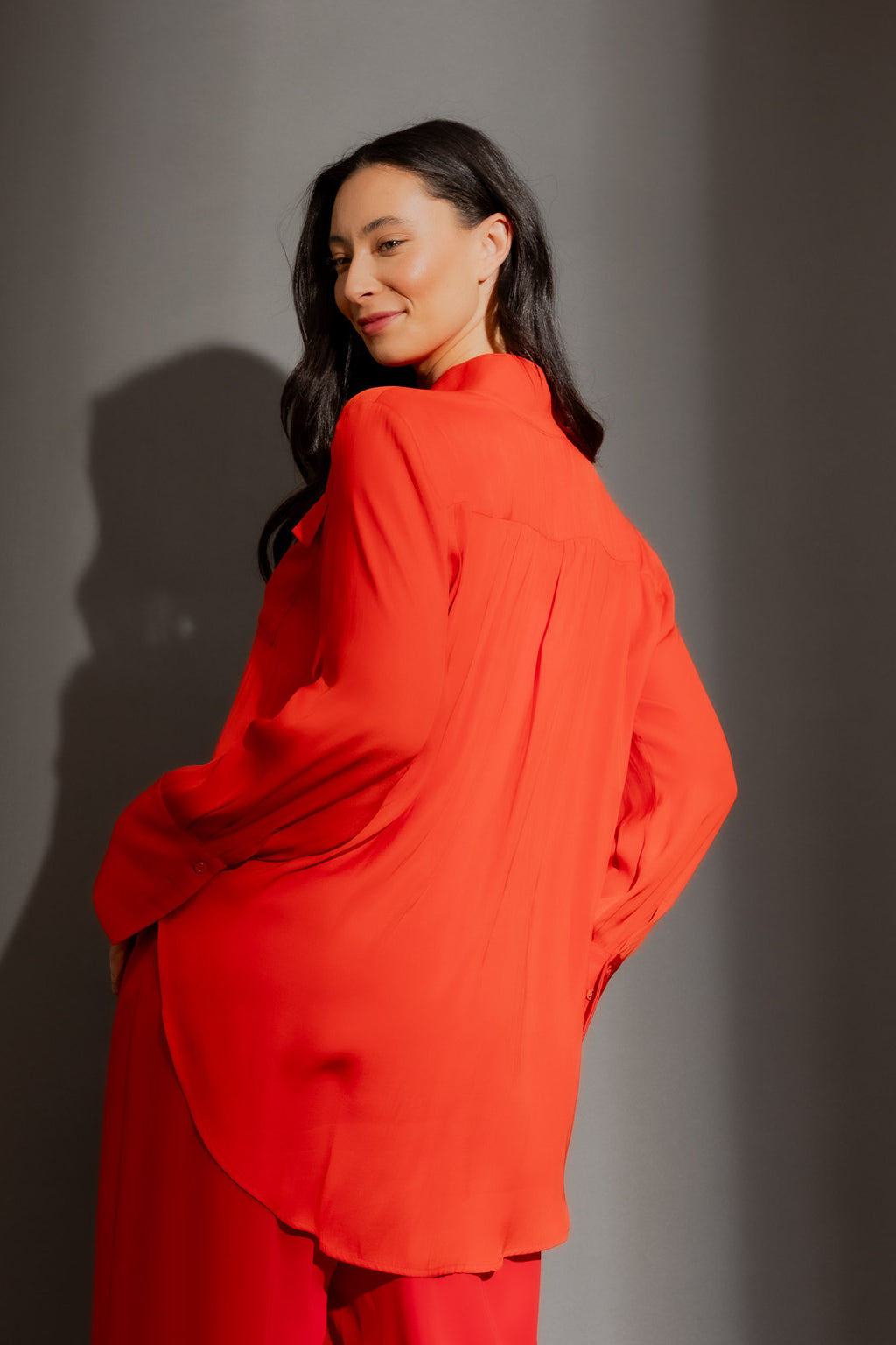 Red Cargo Blogger Shirt