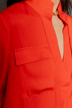 Red Cargo Blogger Shirt