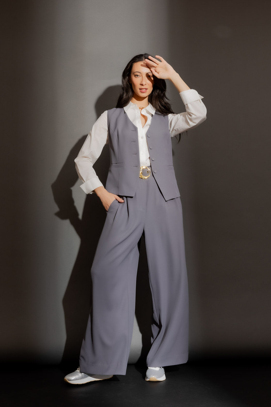 Smoke Euro Cleo Pant