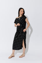 Black Spot Harlow Dress