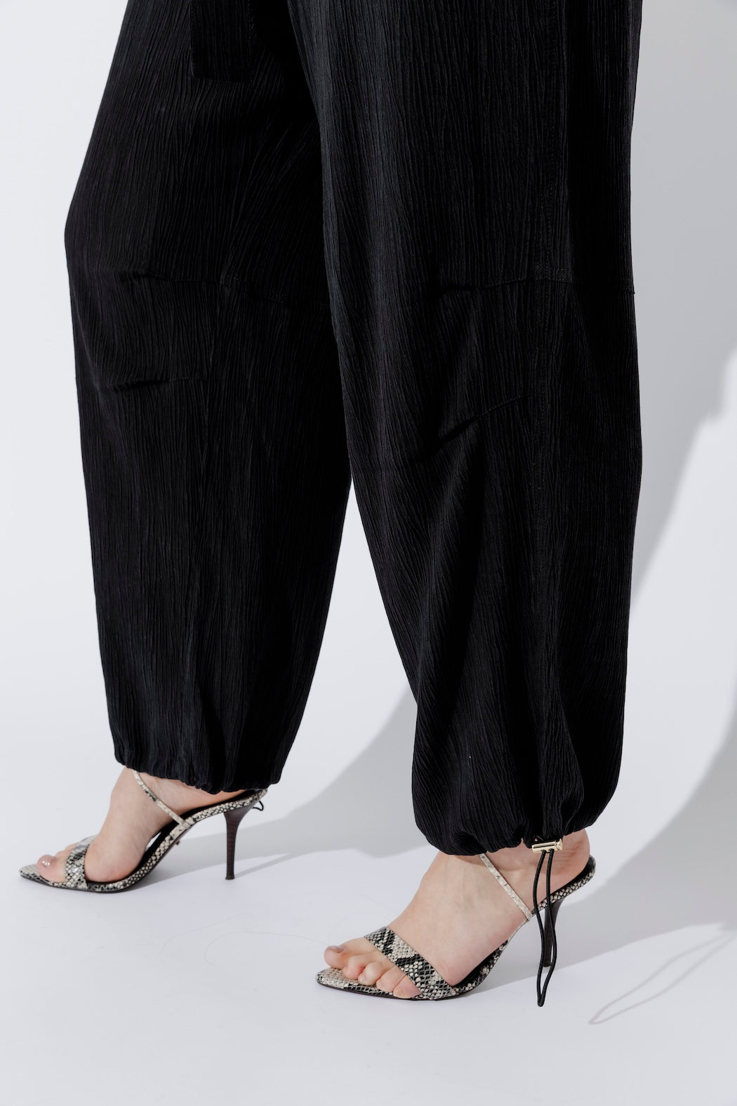 Black Tencel Street Pant