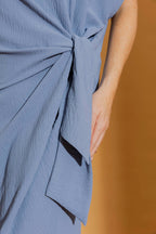 Periwinkle Ripple Harlow Dress