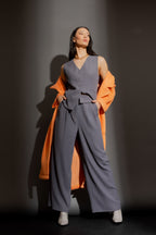 Smoke Euro Fold Over Pant