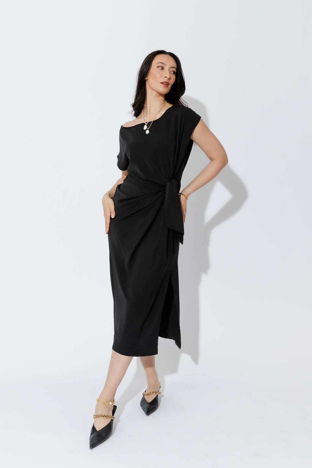 Black Luxury Harlow Dress
