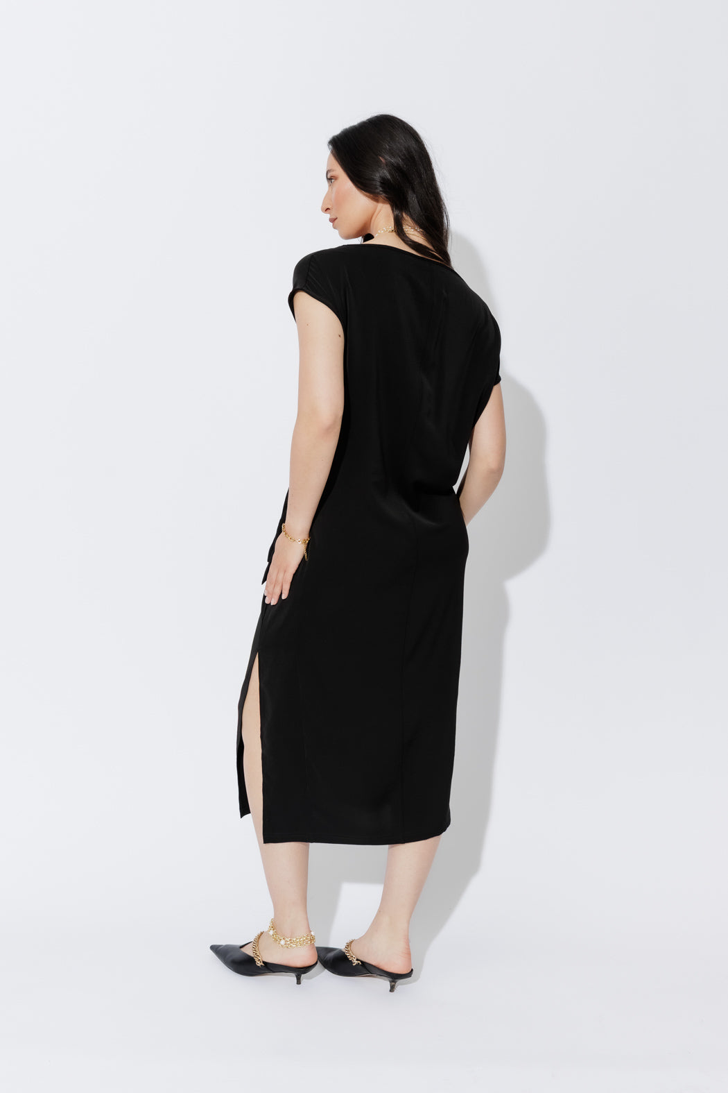 Black Luxury Harlow Dress