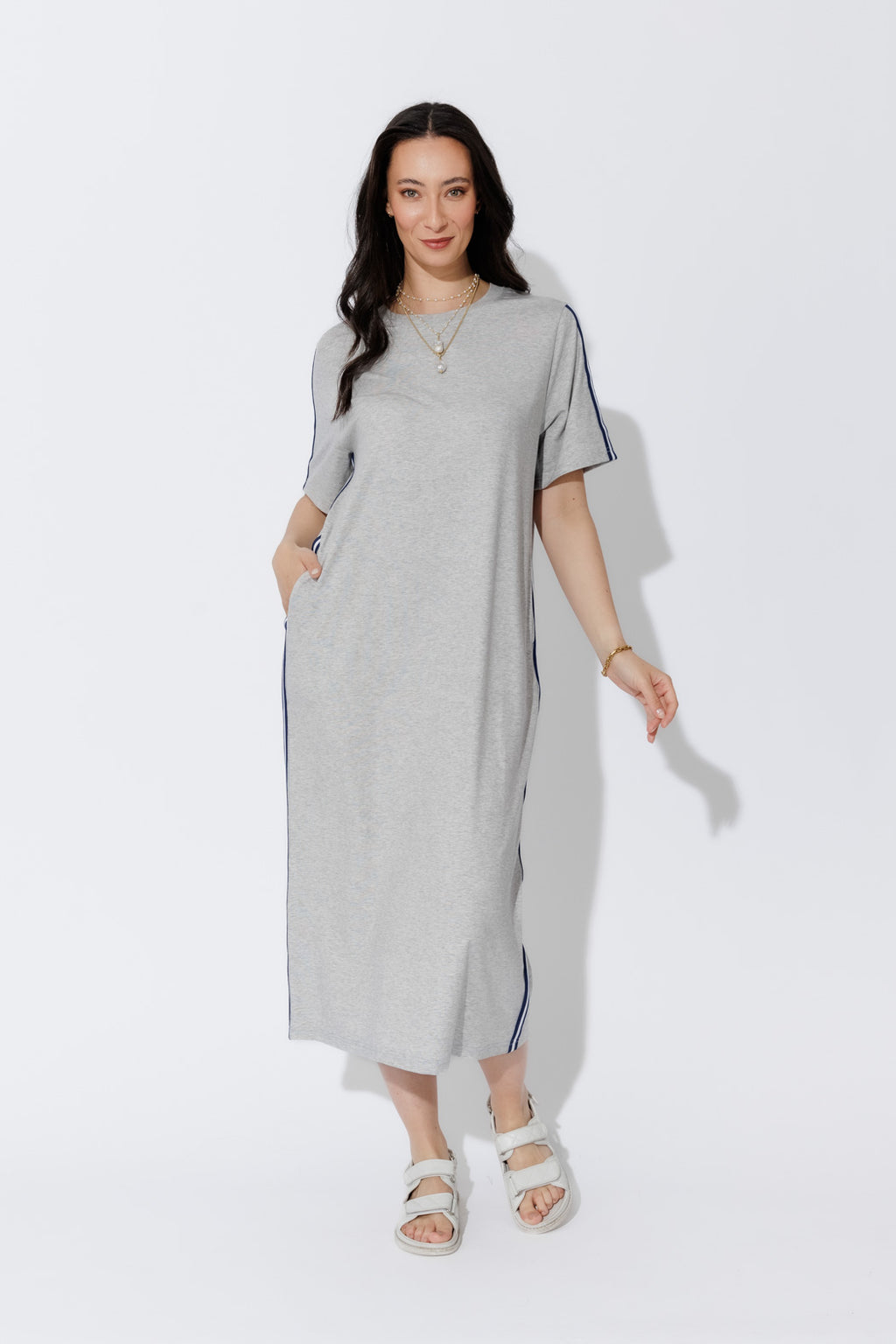 Grey Marle Tencel Sport Dress