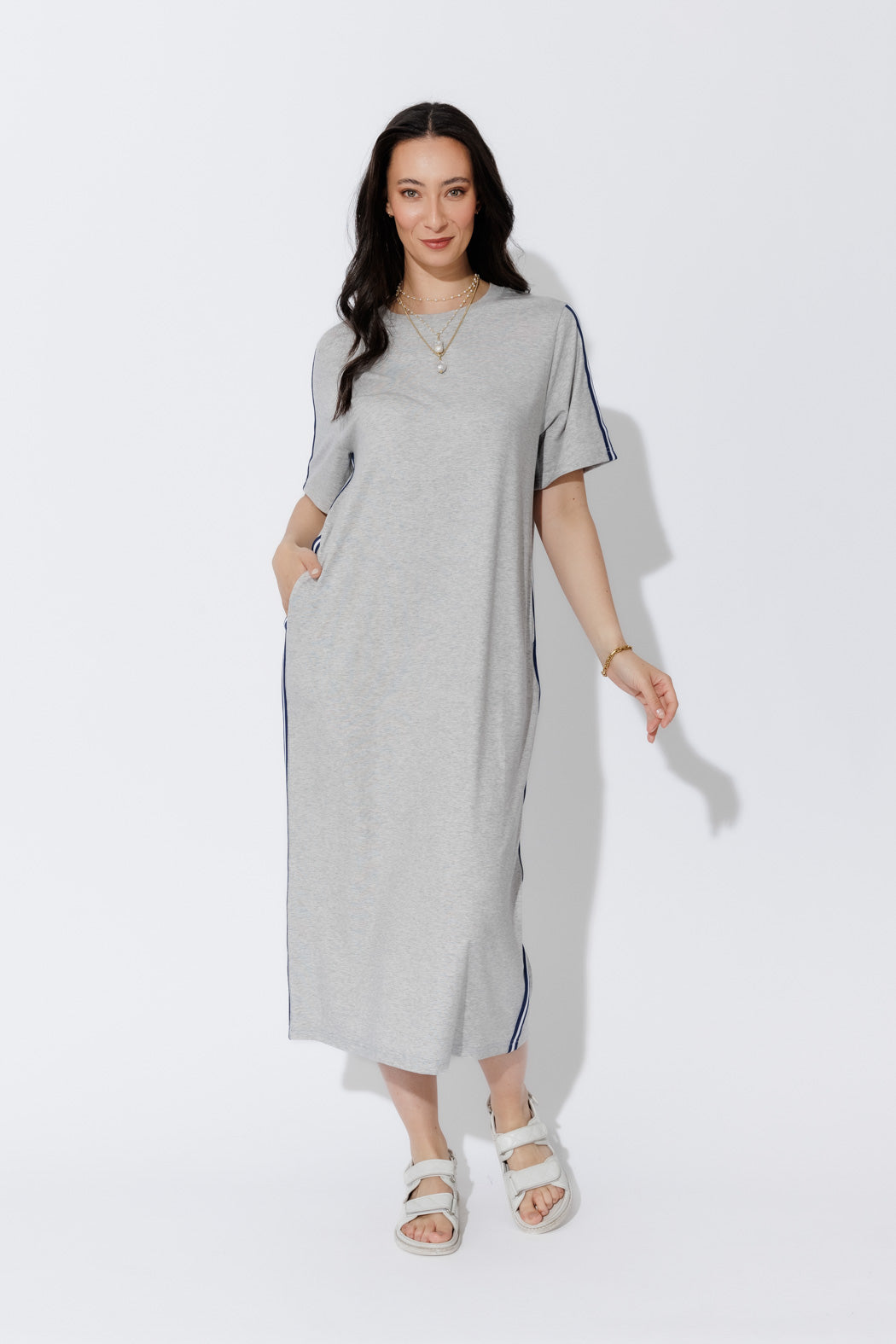 Grey Marle Tencel Sport Dress