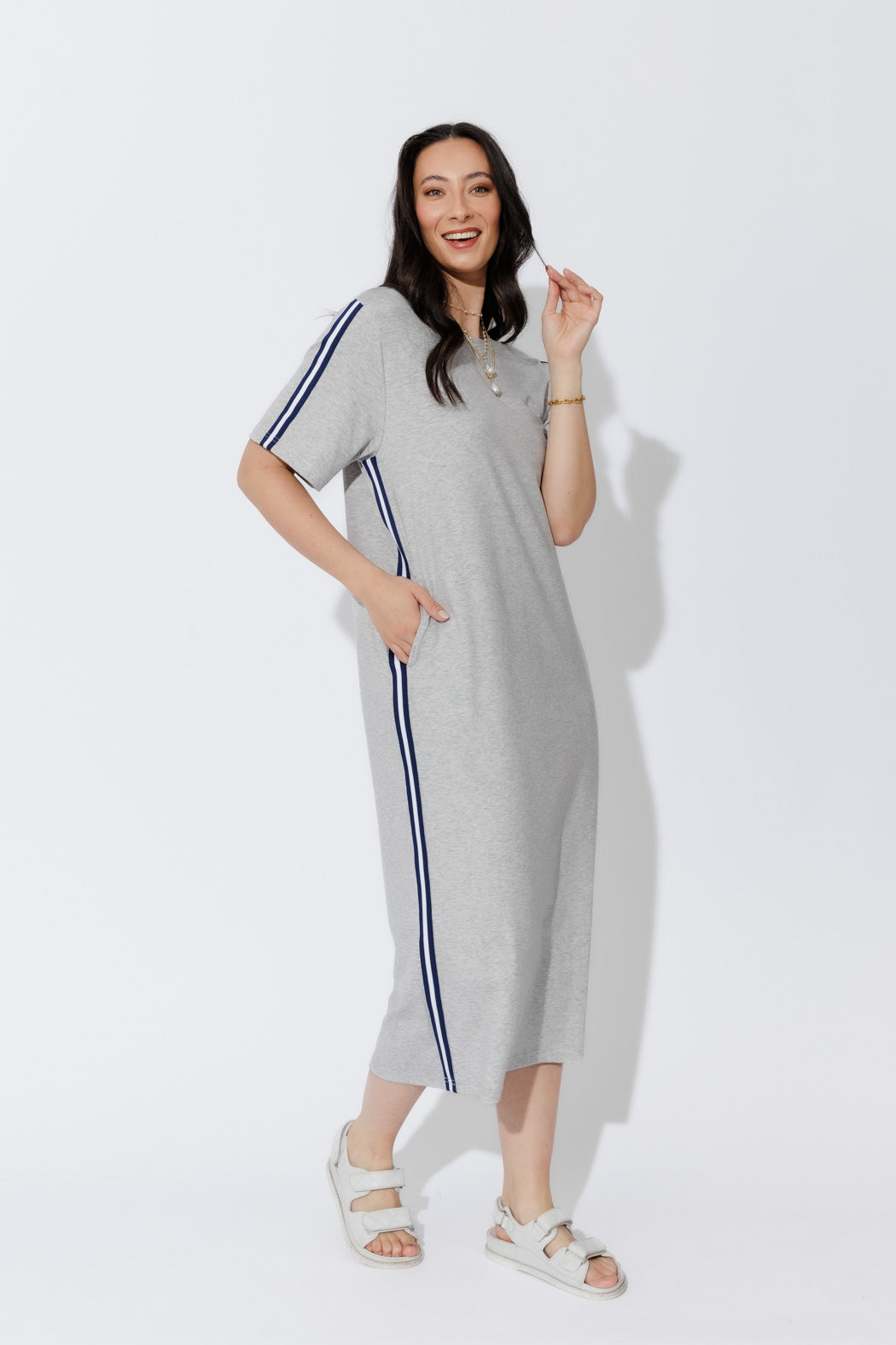 Grey Marle Tencel Sport Dress