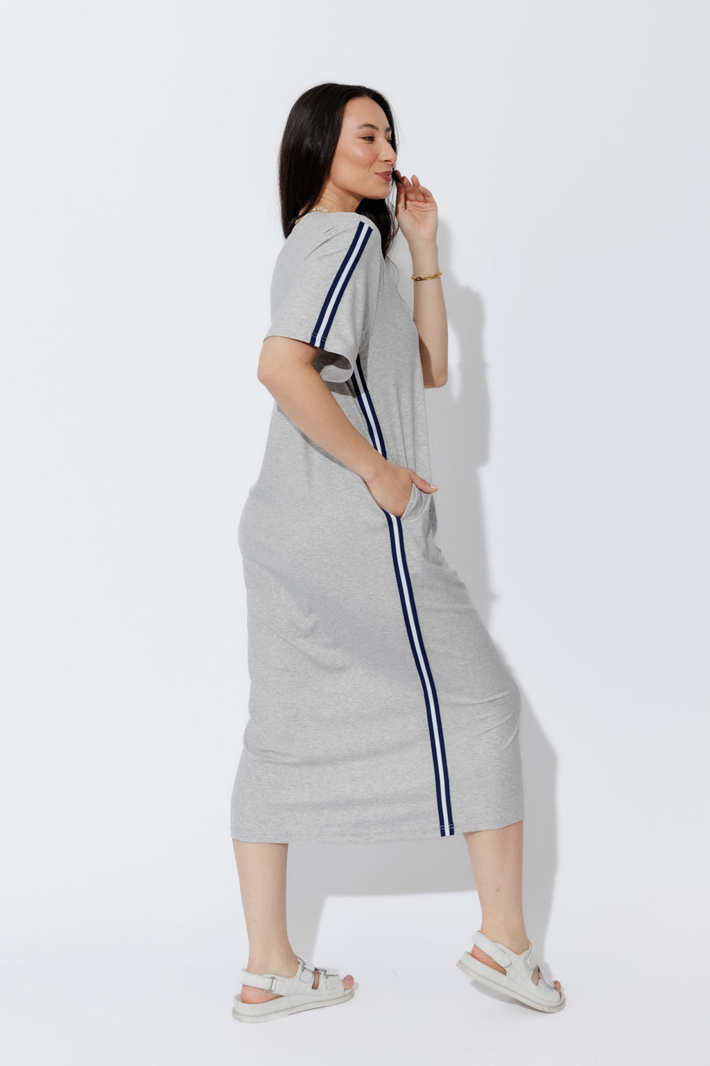 Grey Marle Tencel Sport Dress