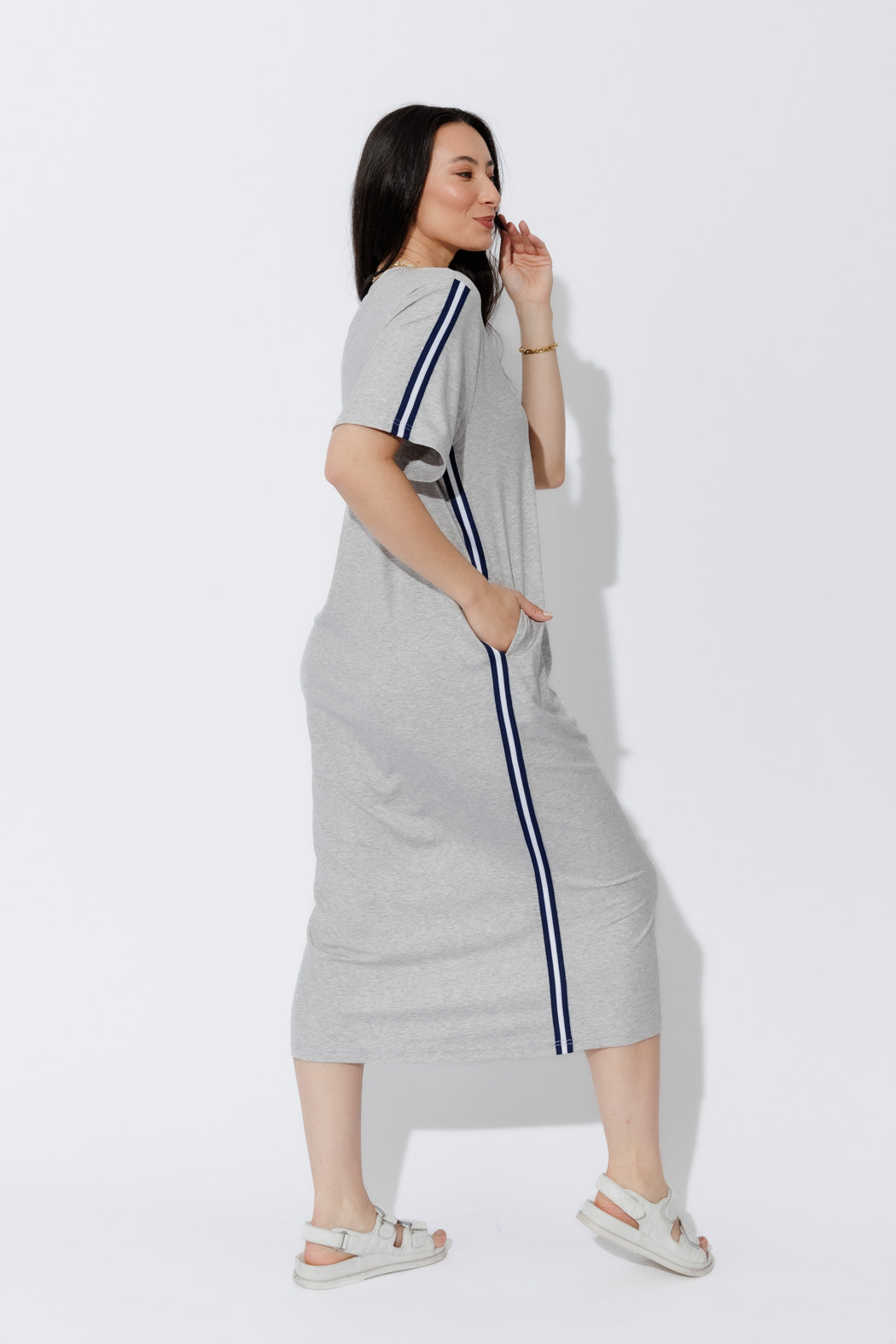 Grey Marle Tencel Sport Dress