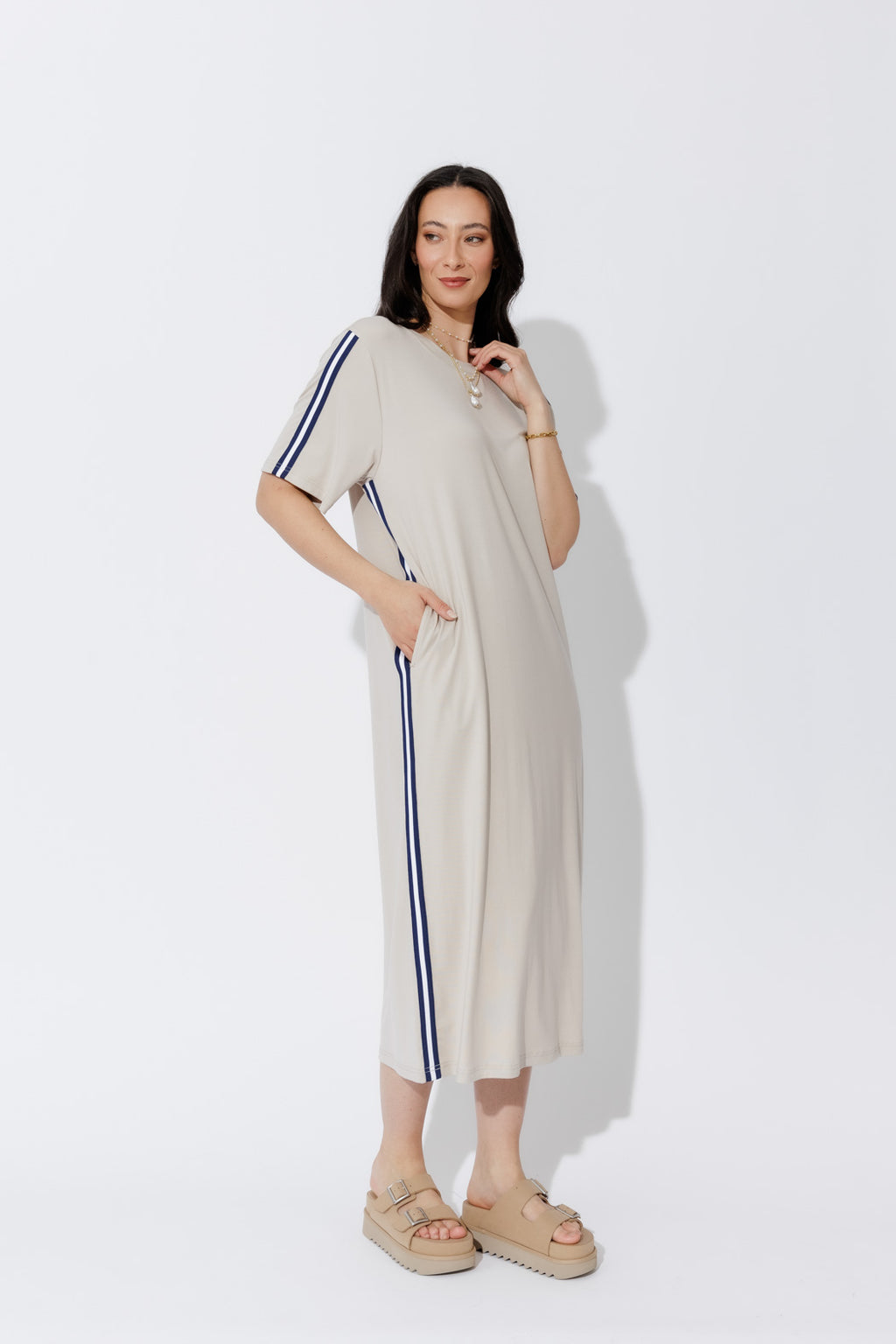 Putty Tencel Sport Dress