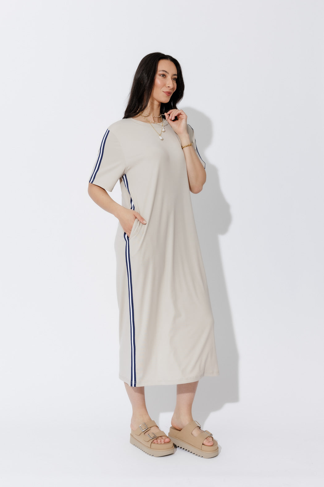 Putty Tencel Sport Dress