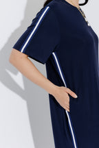 Navy Tencel Sport Dress