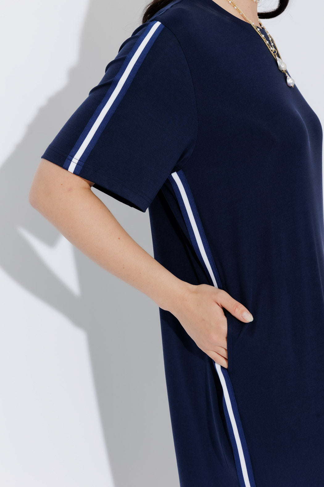 Navy Tencel Sport Dress