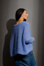 Cornflower Fluffy Wonder Cardigan