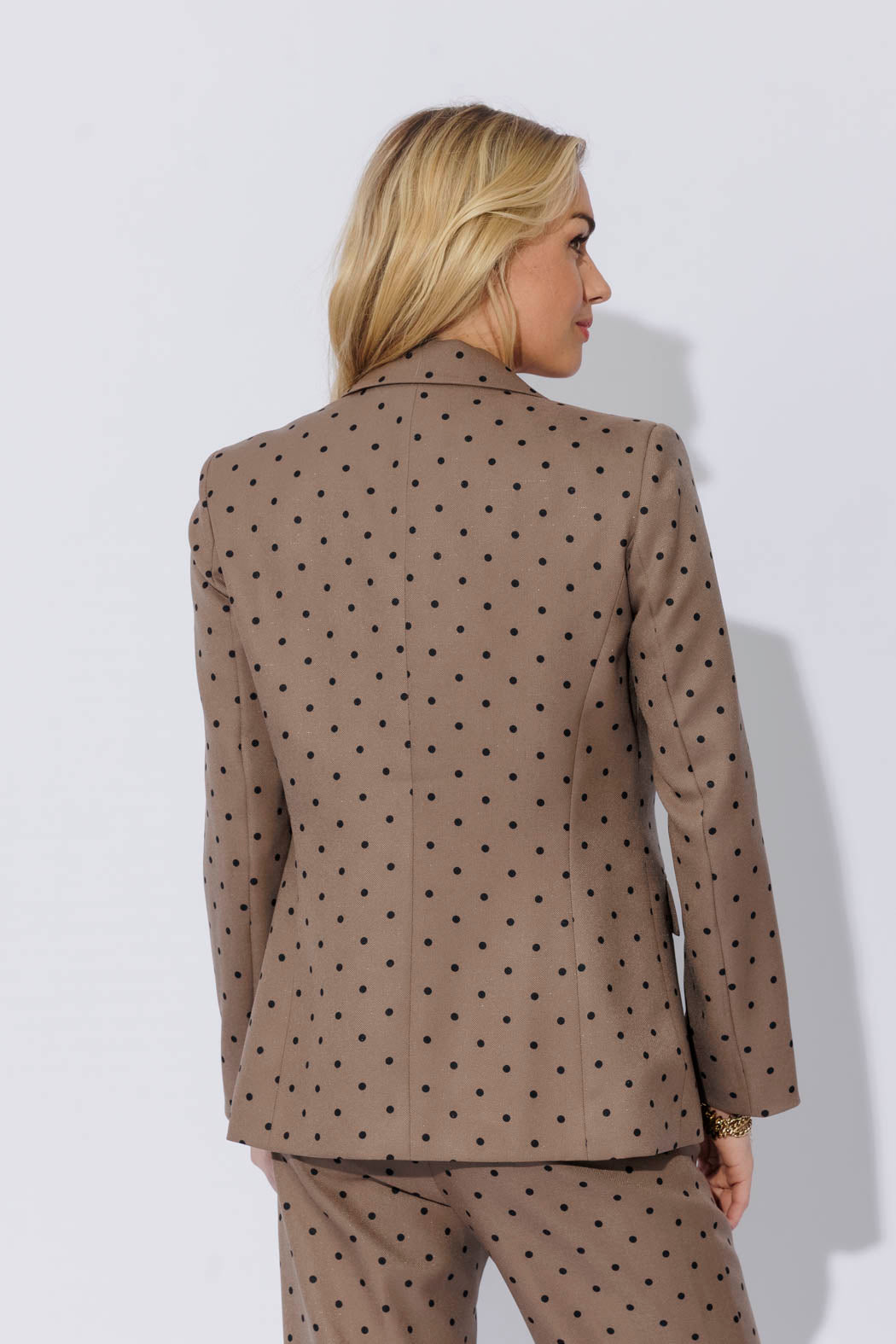 Brown Spot Tailored Blazer
