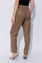 Brown Spot Tailored Pant