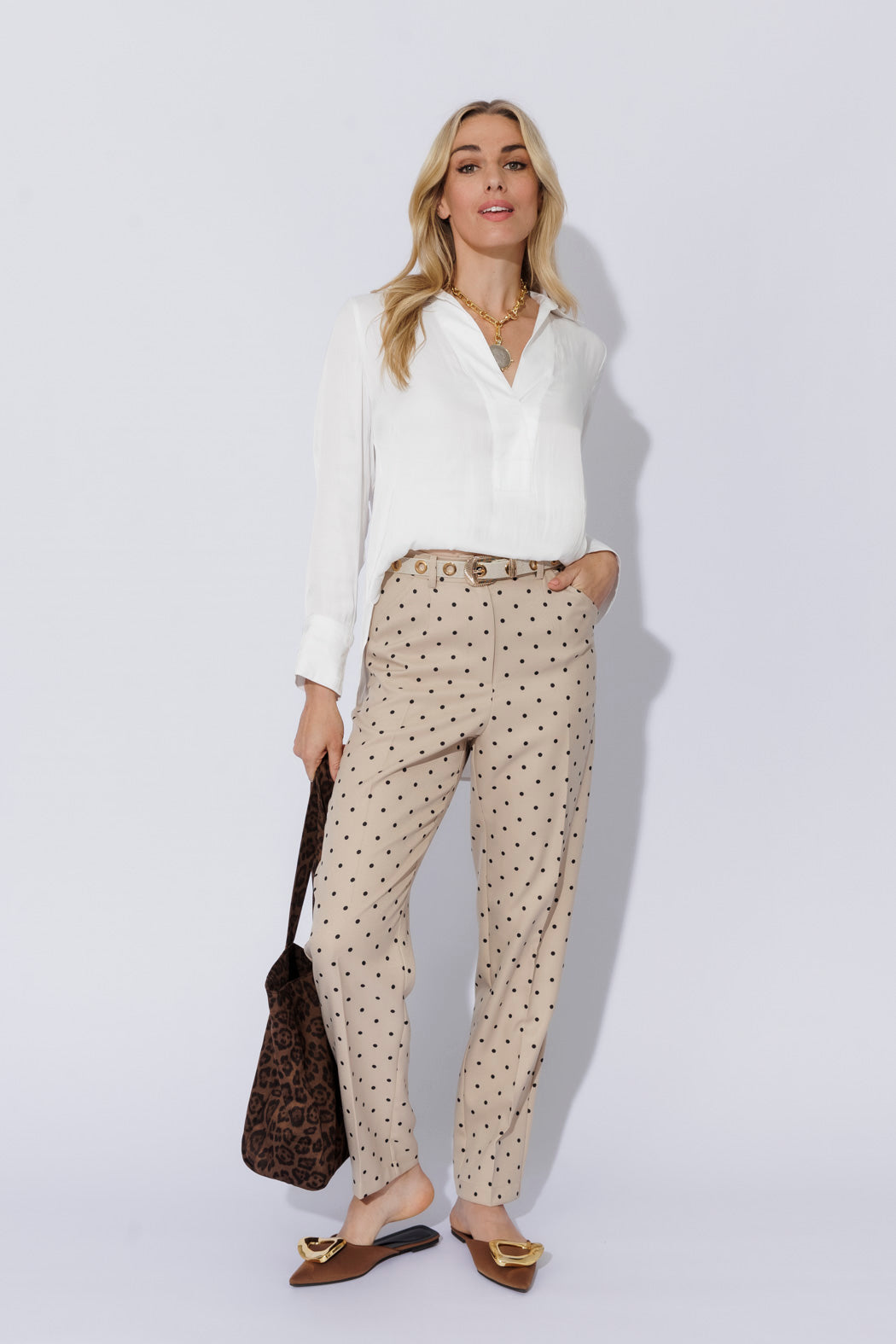 White Glow Brit Blogger Shirt