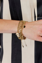 Free Gift - Gold M Bracelet