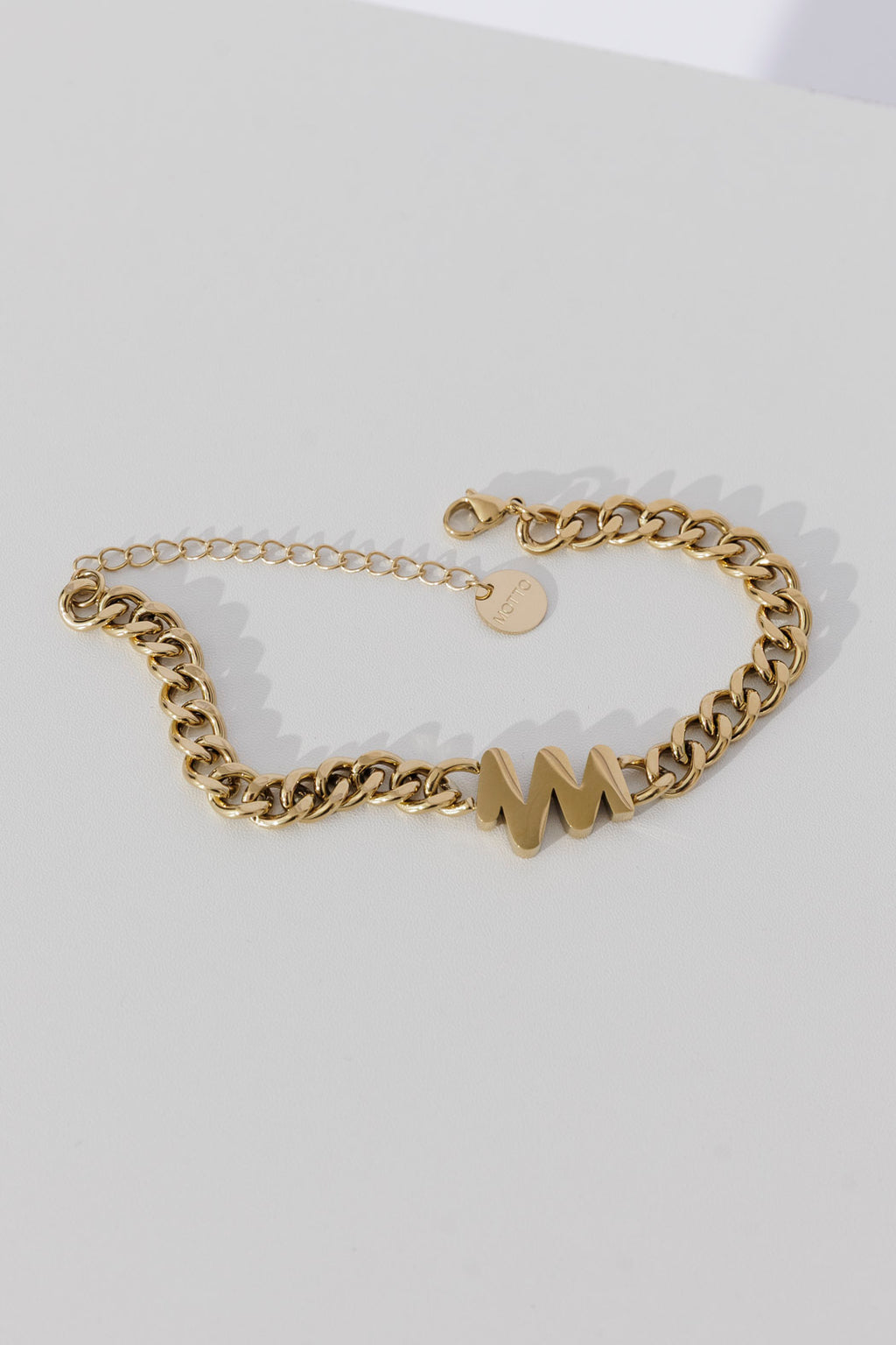 Free Gift - Gold M Bracelet