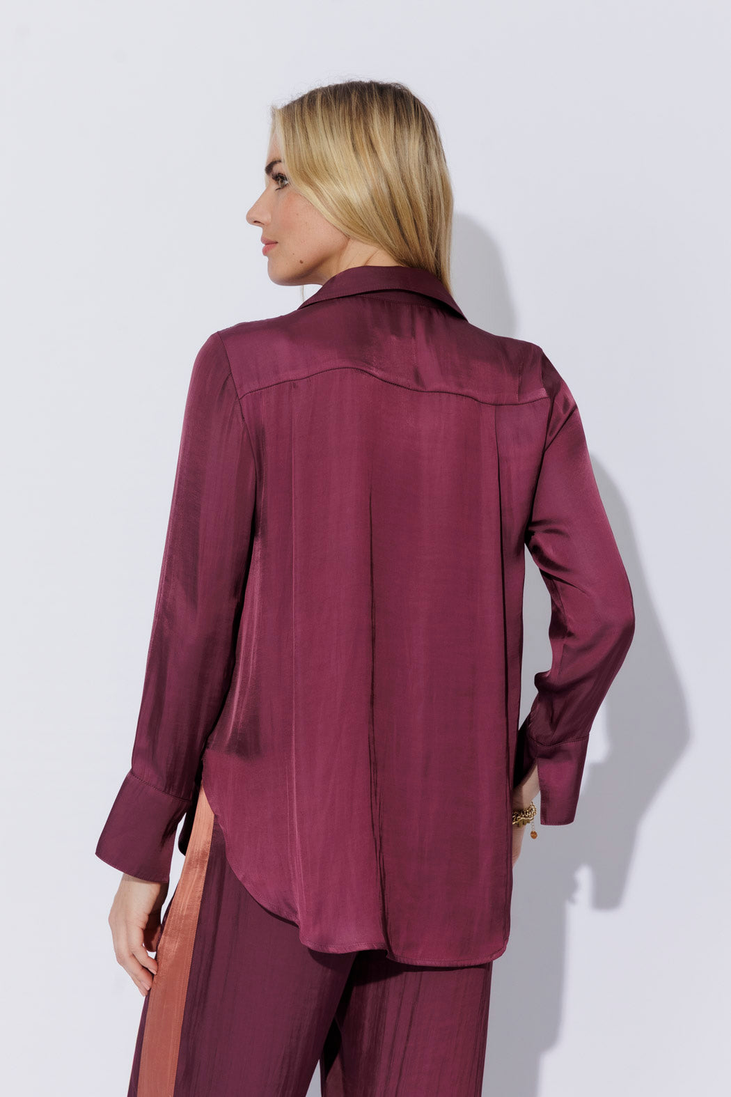 Cherry Glow Brit Blogger Shirt