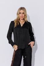 Black Glow Brit Blogger Shirt