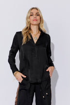 Black Glow Brit Blogger Shirt