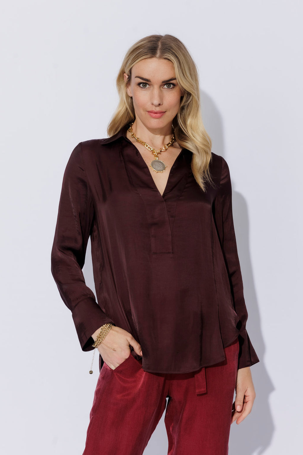 Chocolate Glow Brit Blogger Shirt