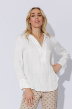 White Glow Brit Blogger Shirt