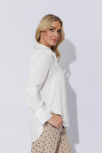 White Glow Brit Blogger Shirt