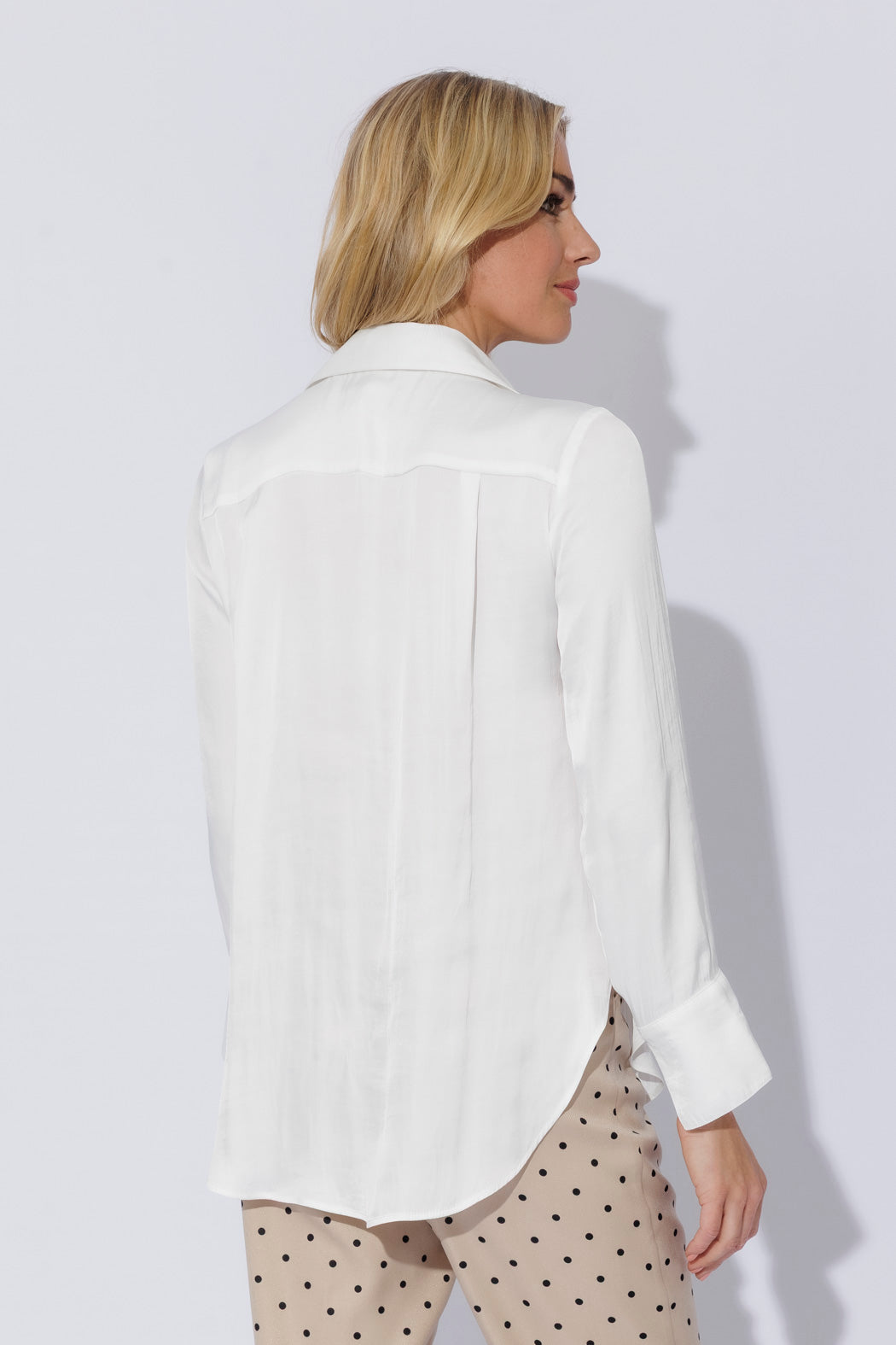 White Glow Brit Blogger Shirt