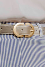 Pewter Classic Belt