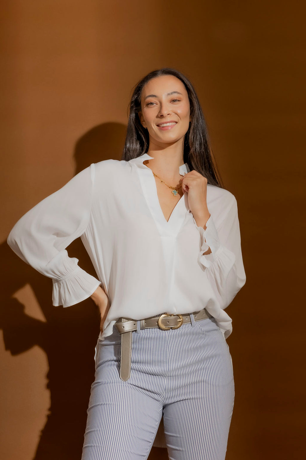 Pewter Classic Belt