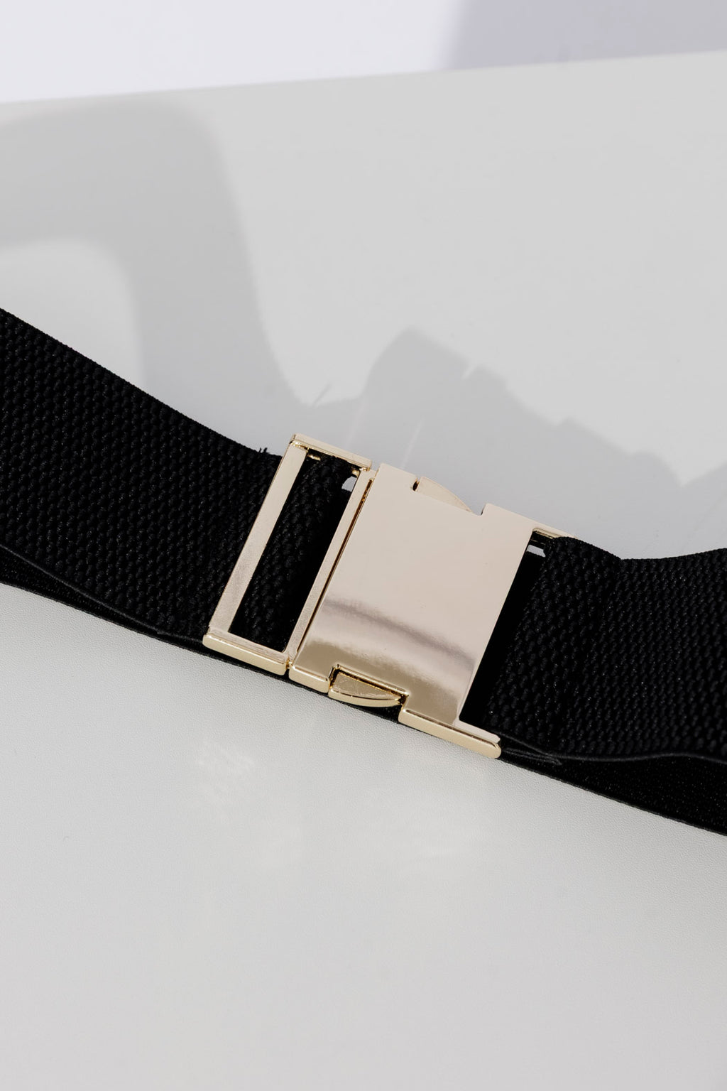 Black Elasticated Belt