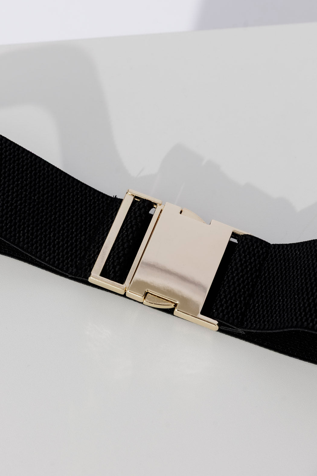 Black Elasticated Belt