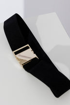 Black Elasticated Belt