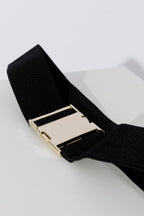 Black Elasticated Belt