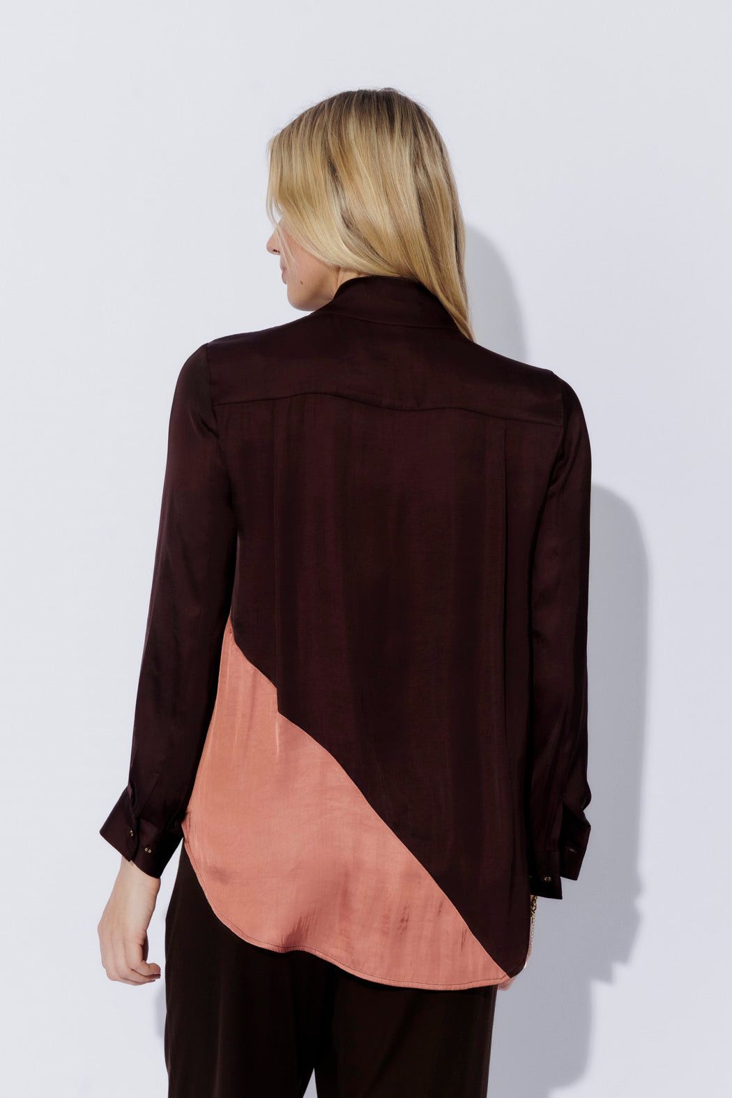 Chocolate Spliced Milan Blogger Shirt