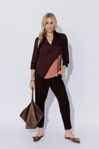 Chocolate Spliced Milan Blogger Shirt