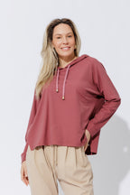 Rose Tencel Hoodie