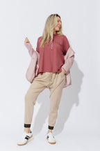 Rose Tencel Hoodie